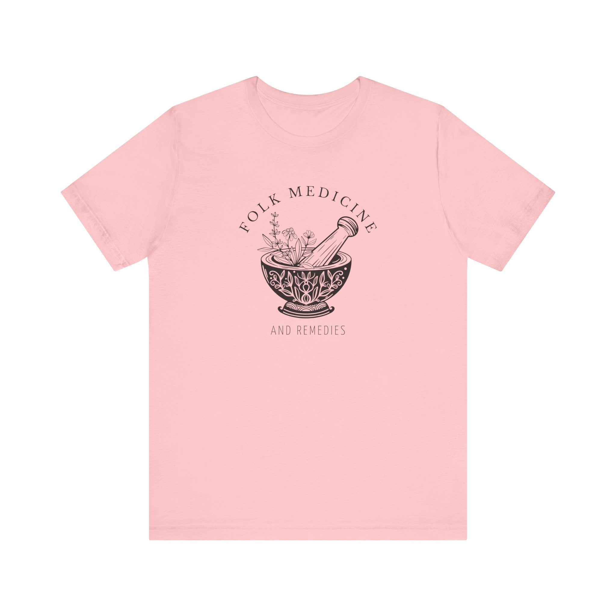 Unisex Short Sleeve T-Shirt, Black Logo