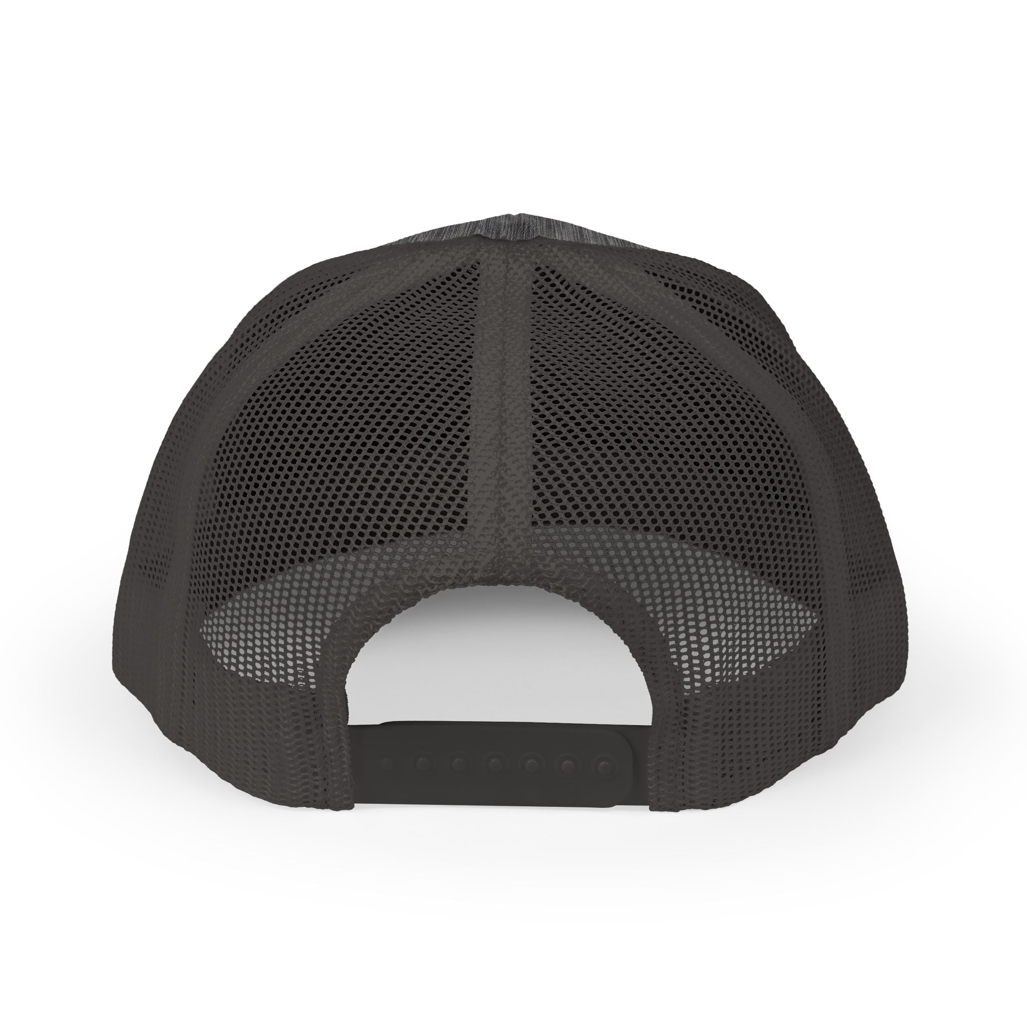 Snapback Trucker Cap, White Logo