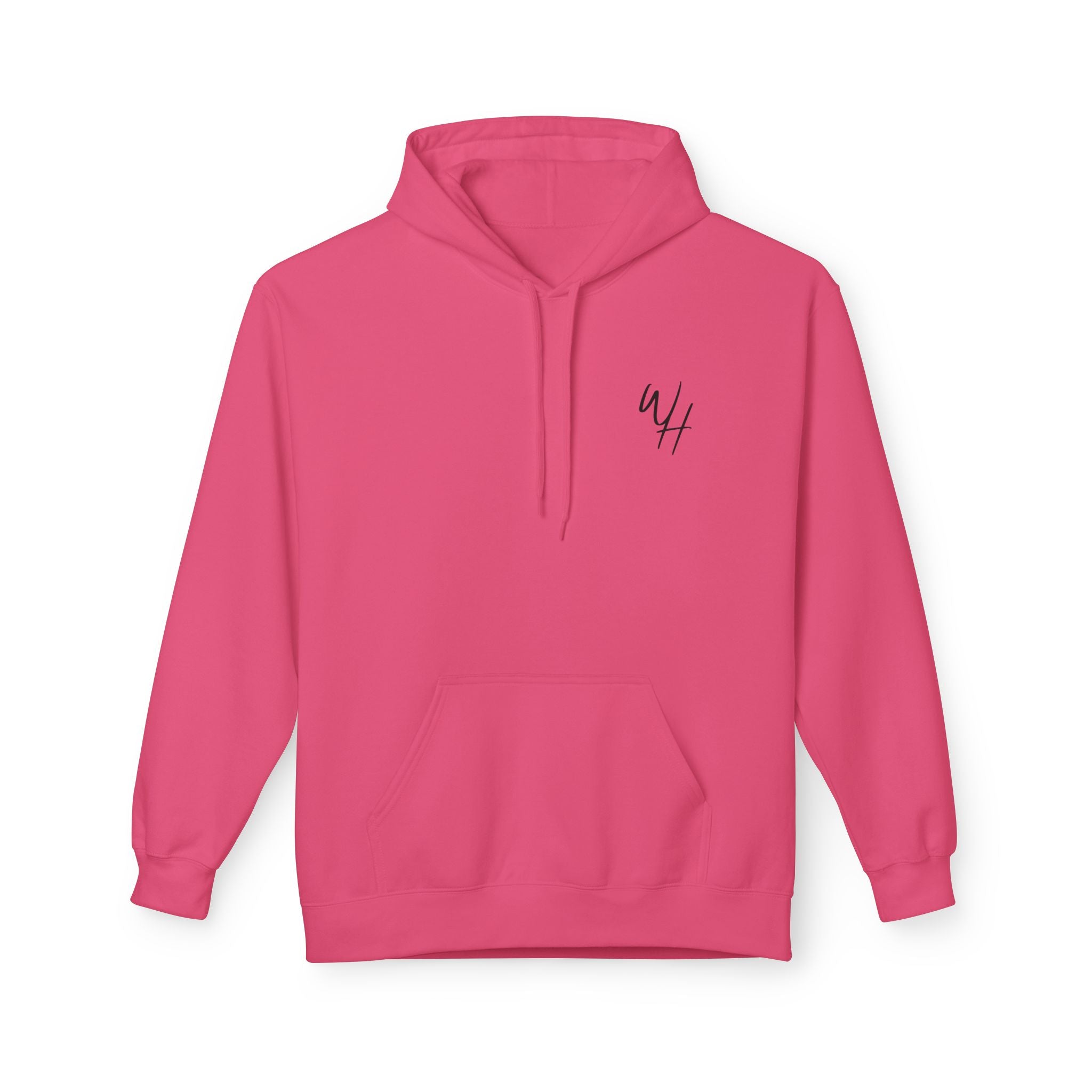 Unisex Hoodie, Black Logo (Front/Back Designs)