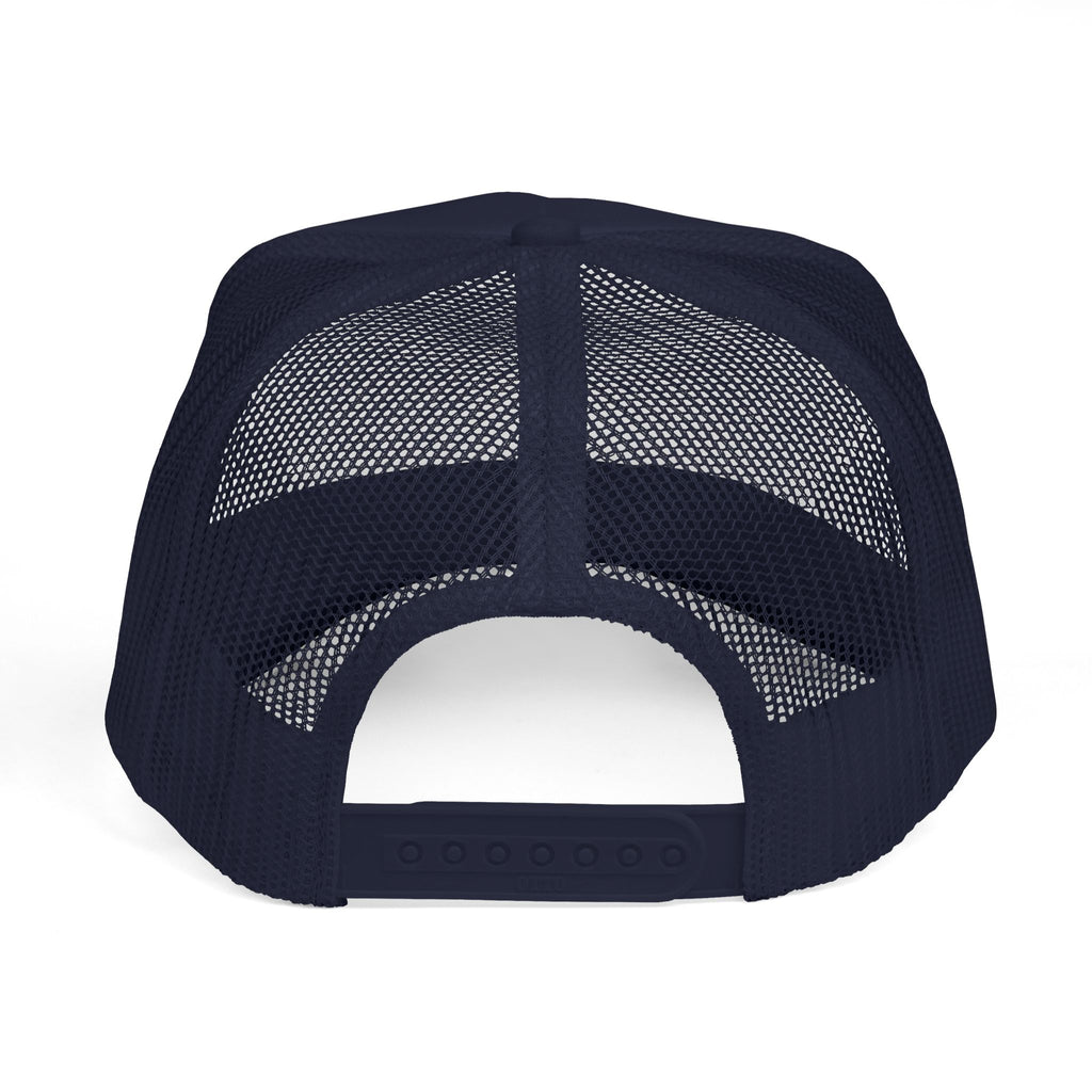 Foam Trucker Hat, White Logo