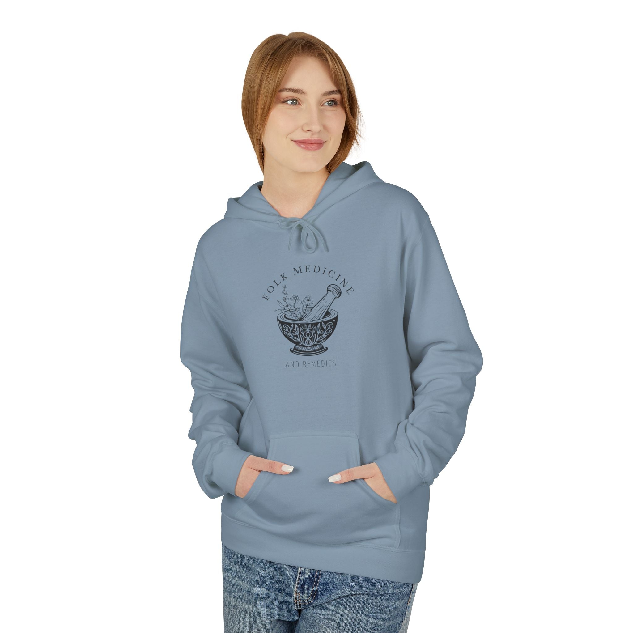 Unisex Hoodie, Black Logo