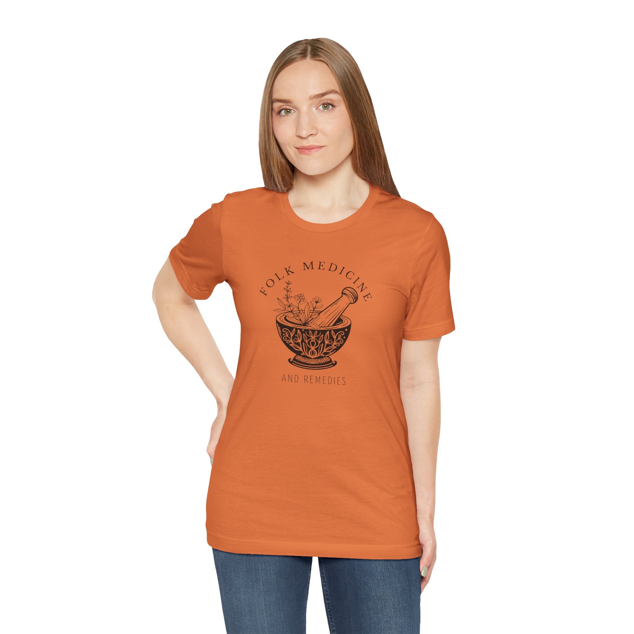 Unisex Short Sleeve T-Shirt, Black Logo