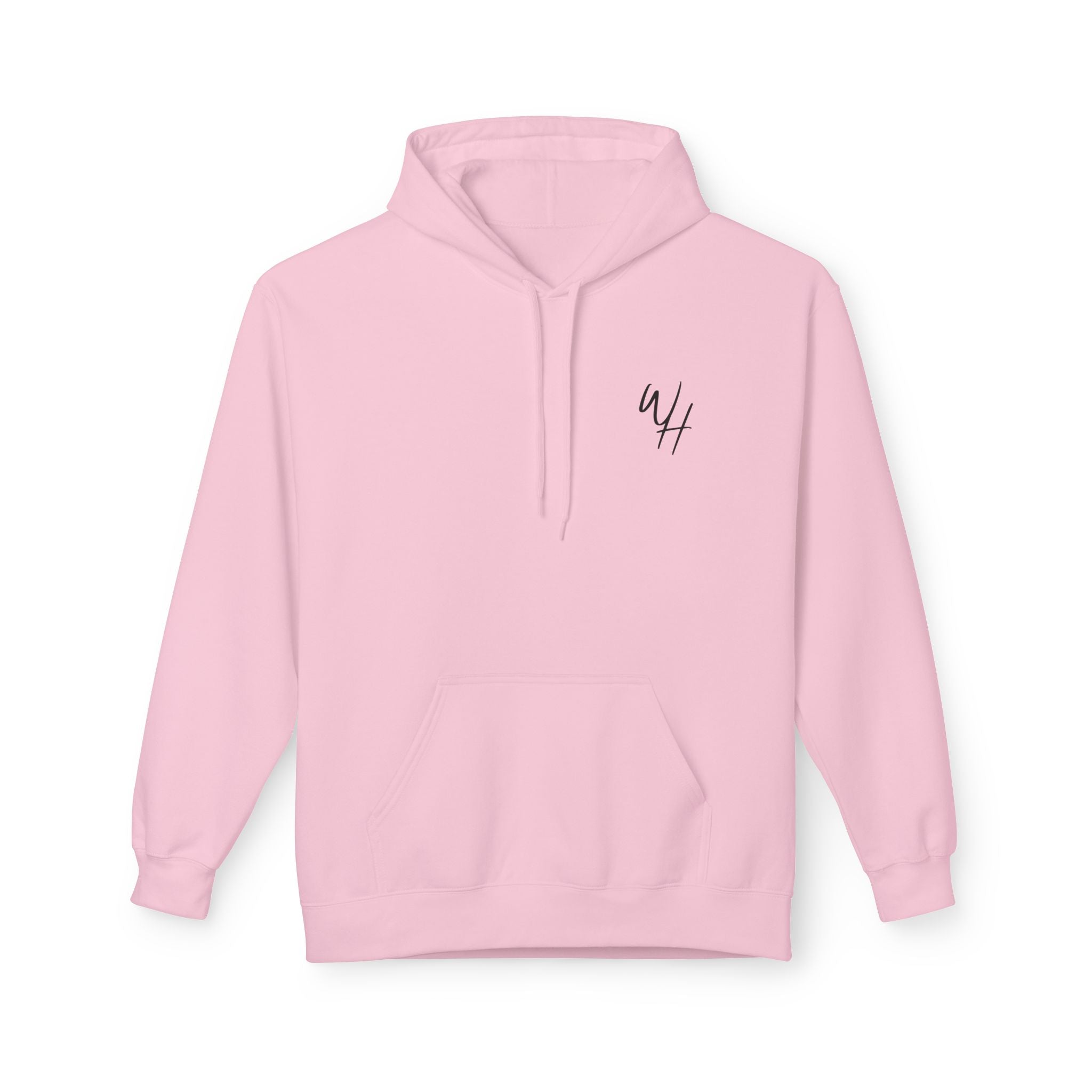 Unisex Hoodie, Black Logo (Front/Back Designs)