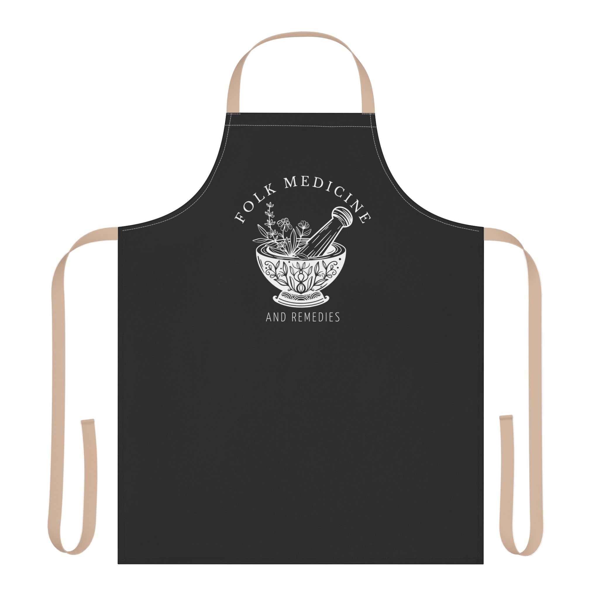 Apron, White Logo