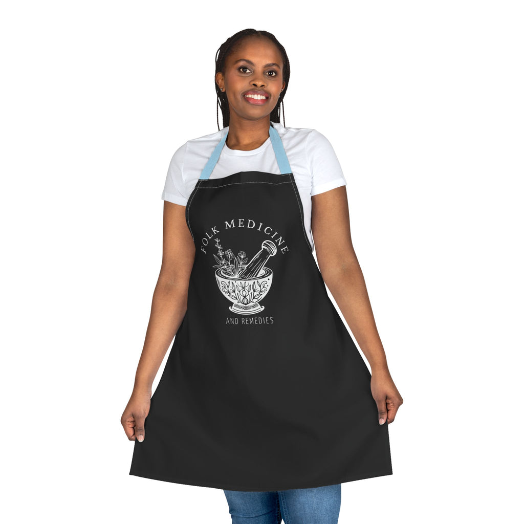 Apron, White Logo