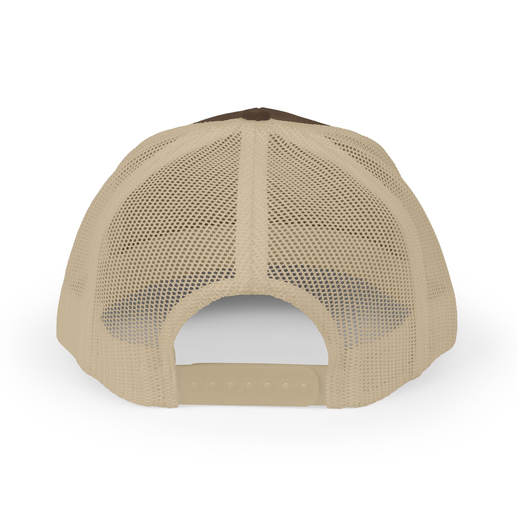Snapback Trucker Cap, White Logo