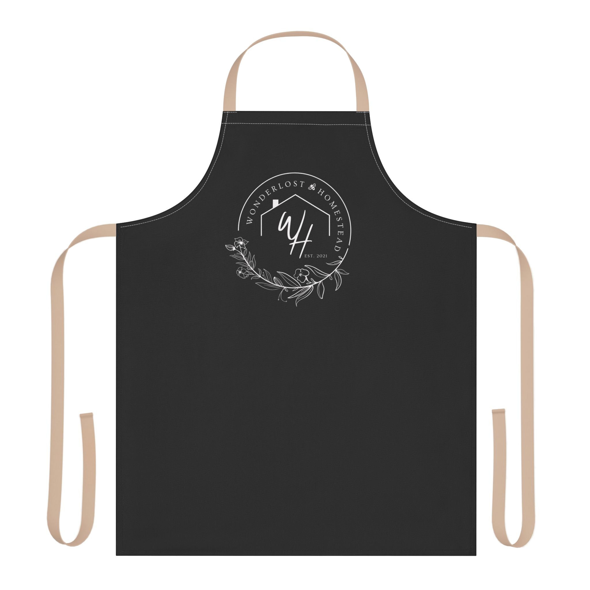 Apron, White Logo