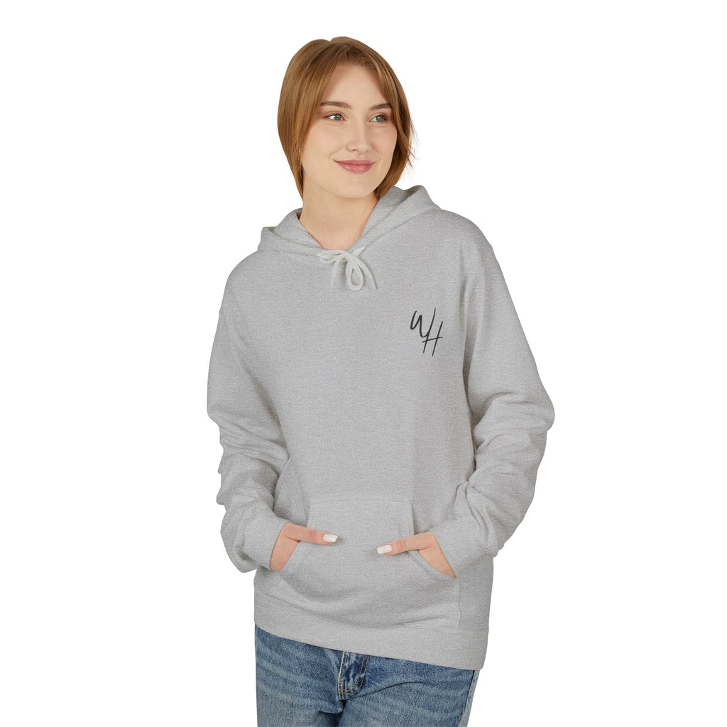 Unisex Hoodie, Black Logo (Front/Back Designs)