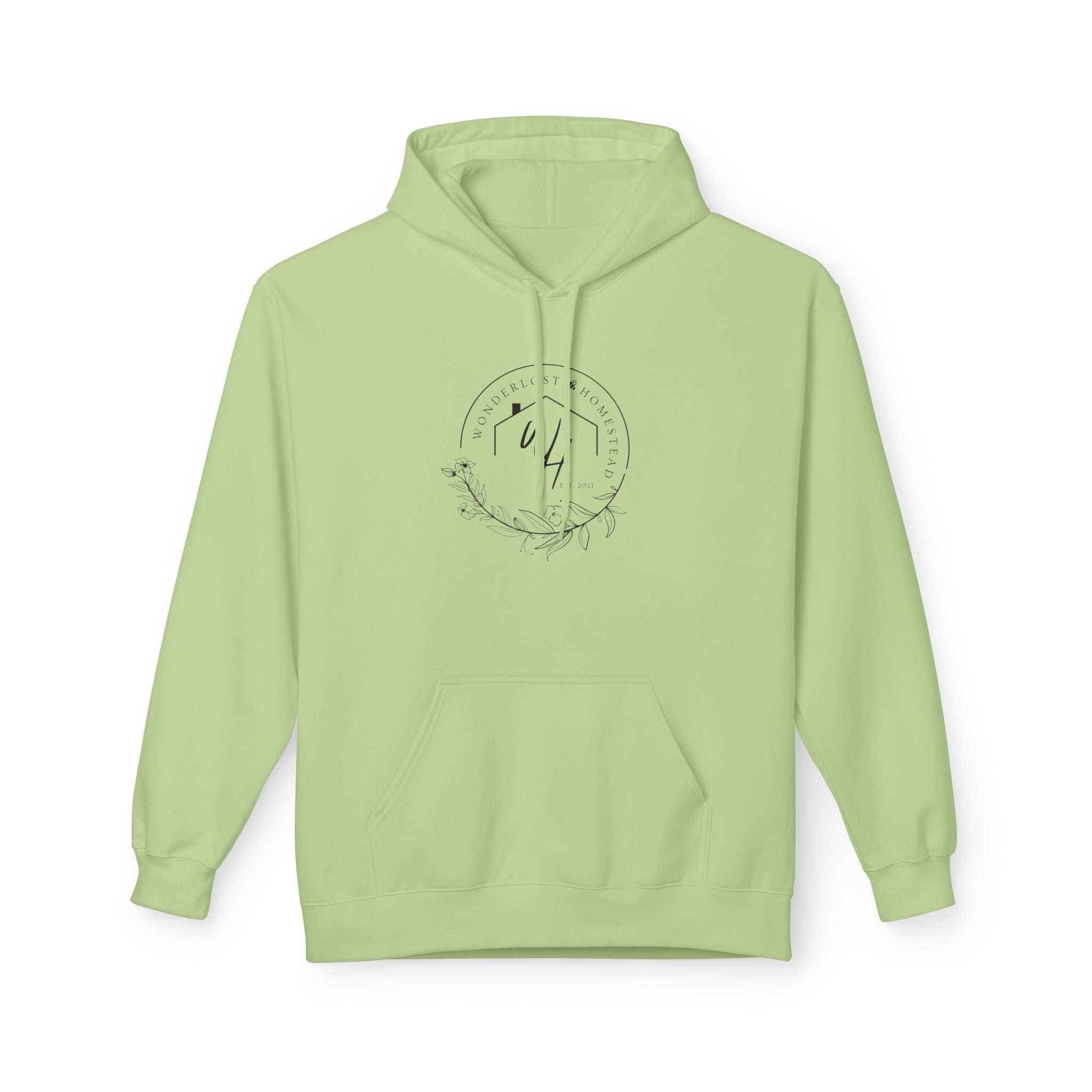 Unisex Hoodie, Black Logo
