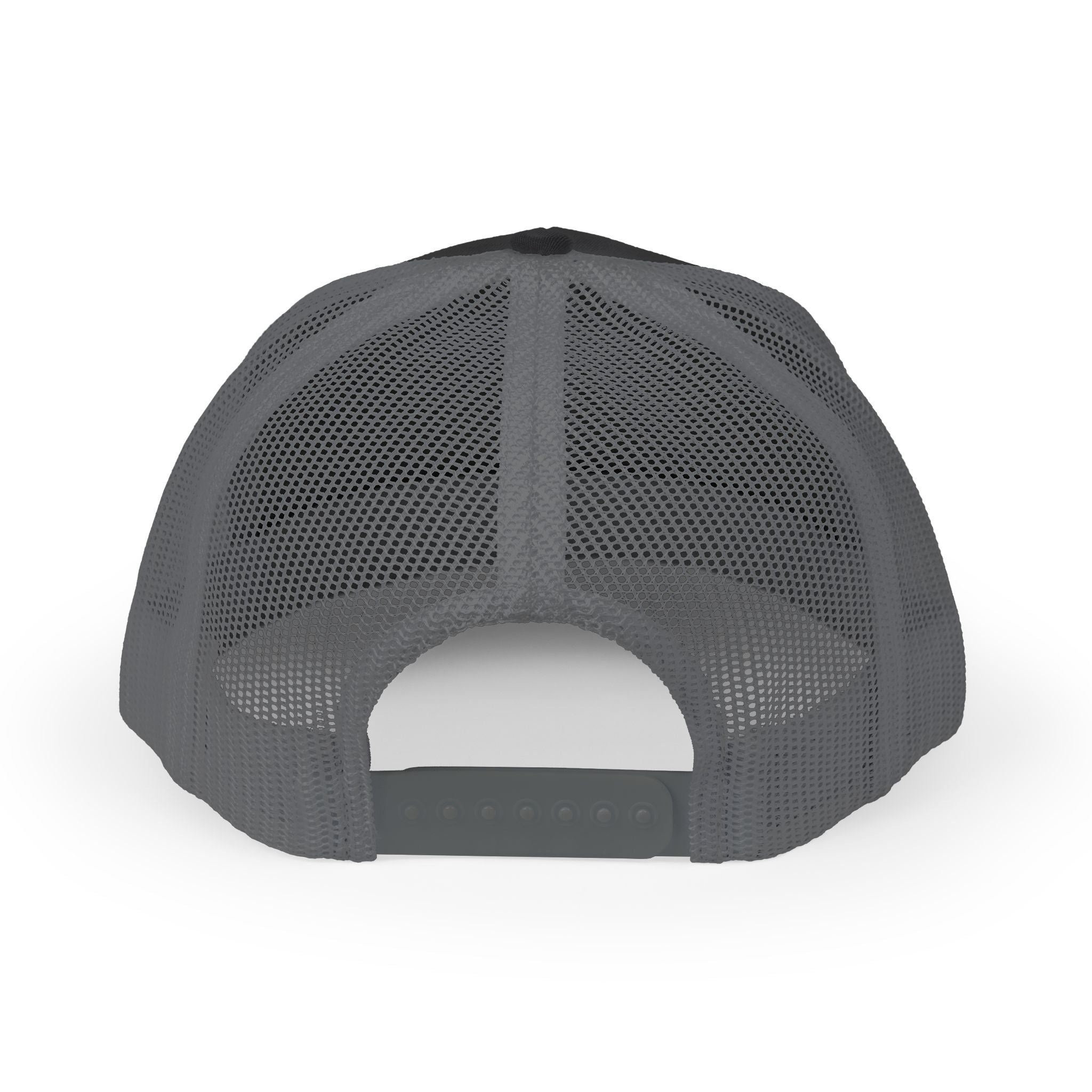 Snapback Trucker Cap, White Logo
