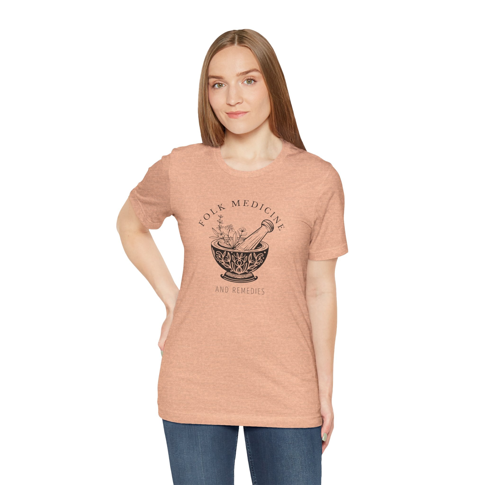 Unisex Short Sleeve T-Shirt, Black Logo