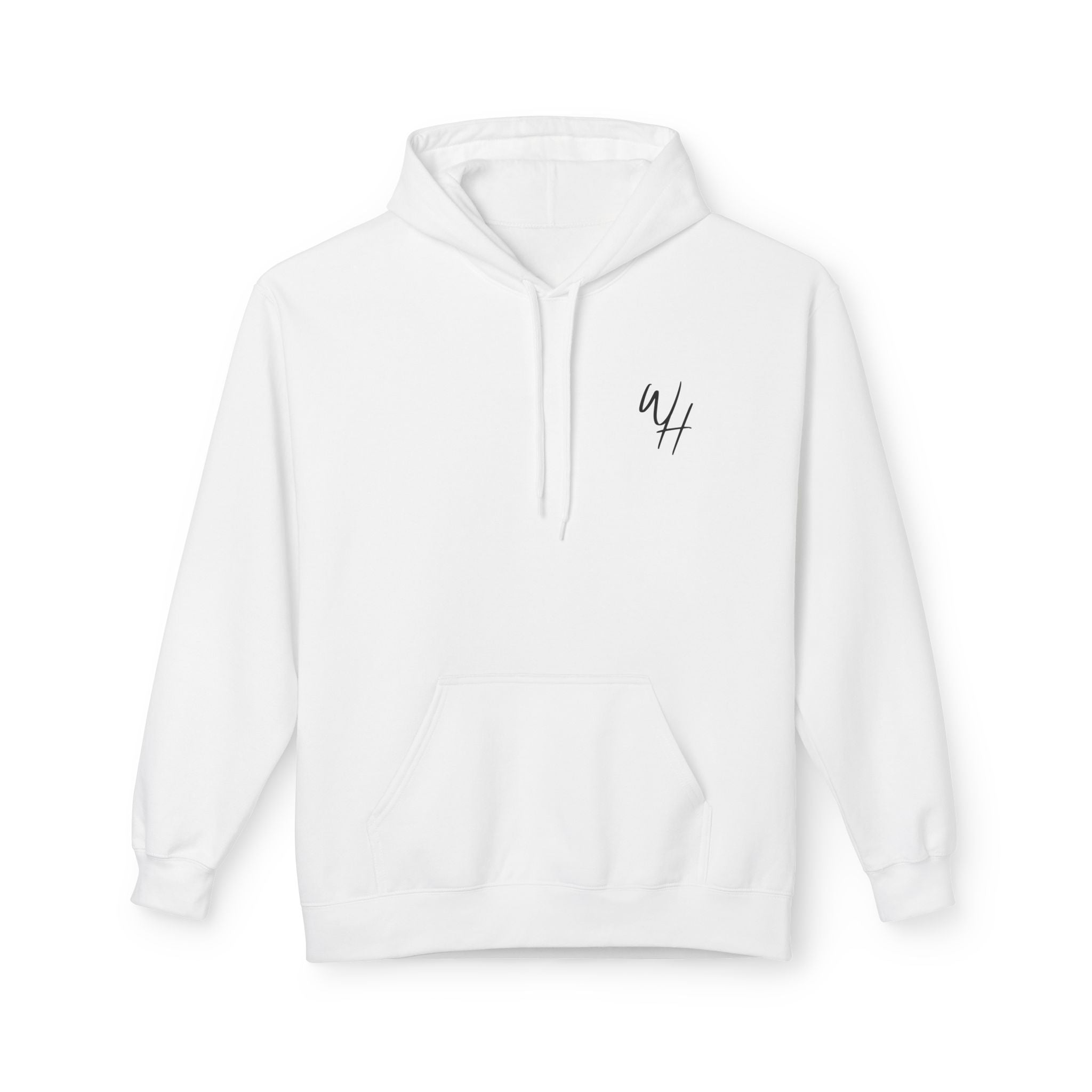 Unisex Hoodie, Black Logo (Front/Back Designs)