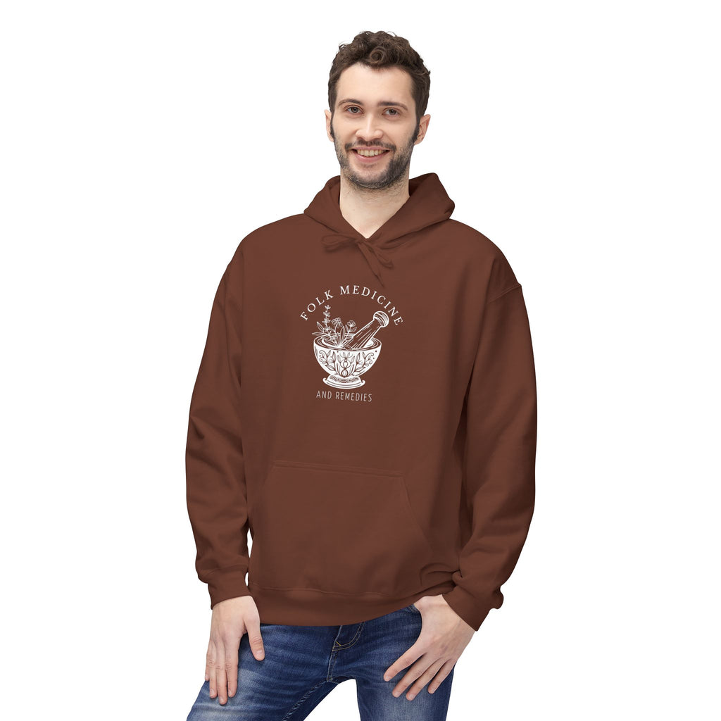 Unisex Hoodie, White Logo