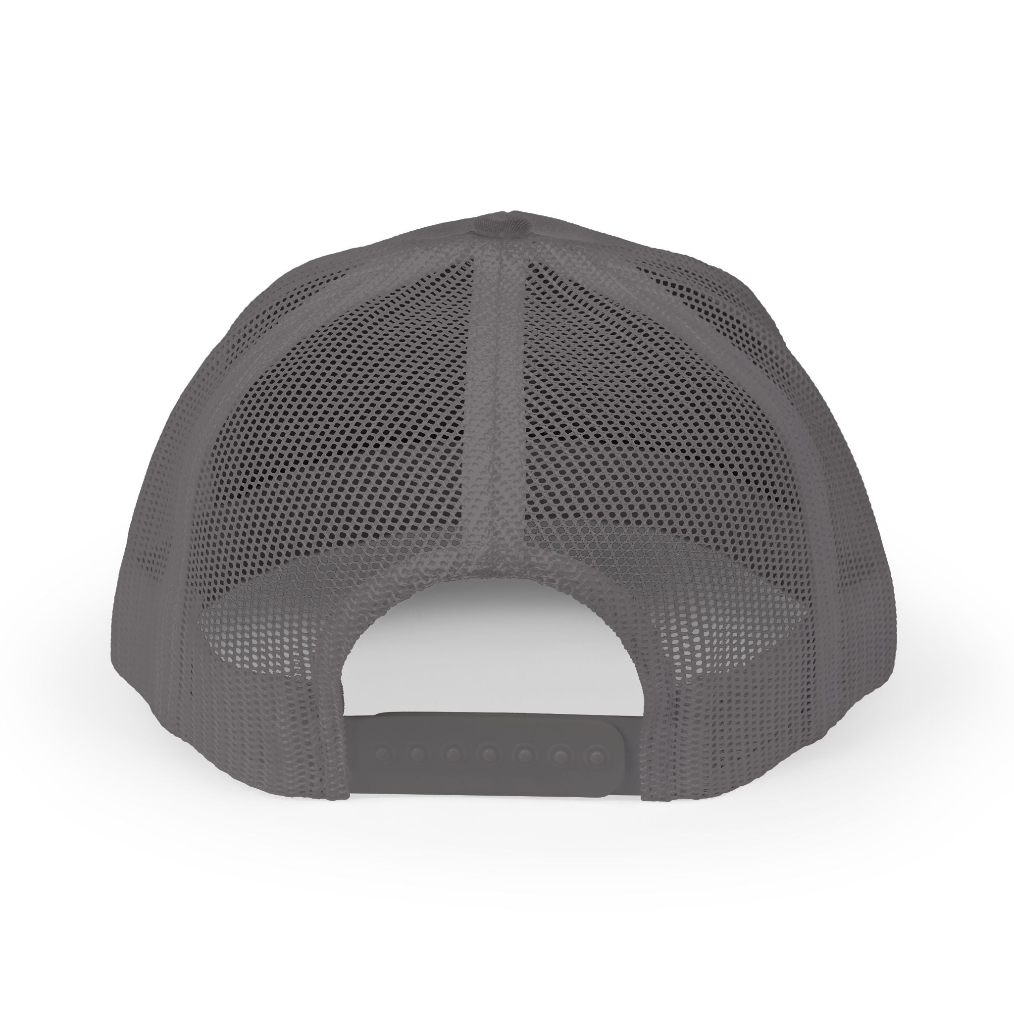 Snapback Trucker Cap, White Logo