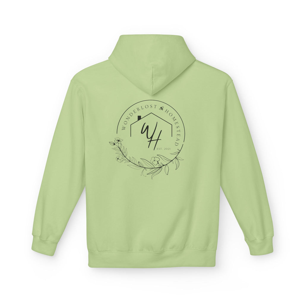 Unisex Hoodie, Black Logo (Front/Back Designs)