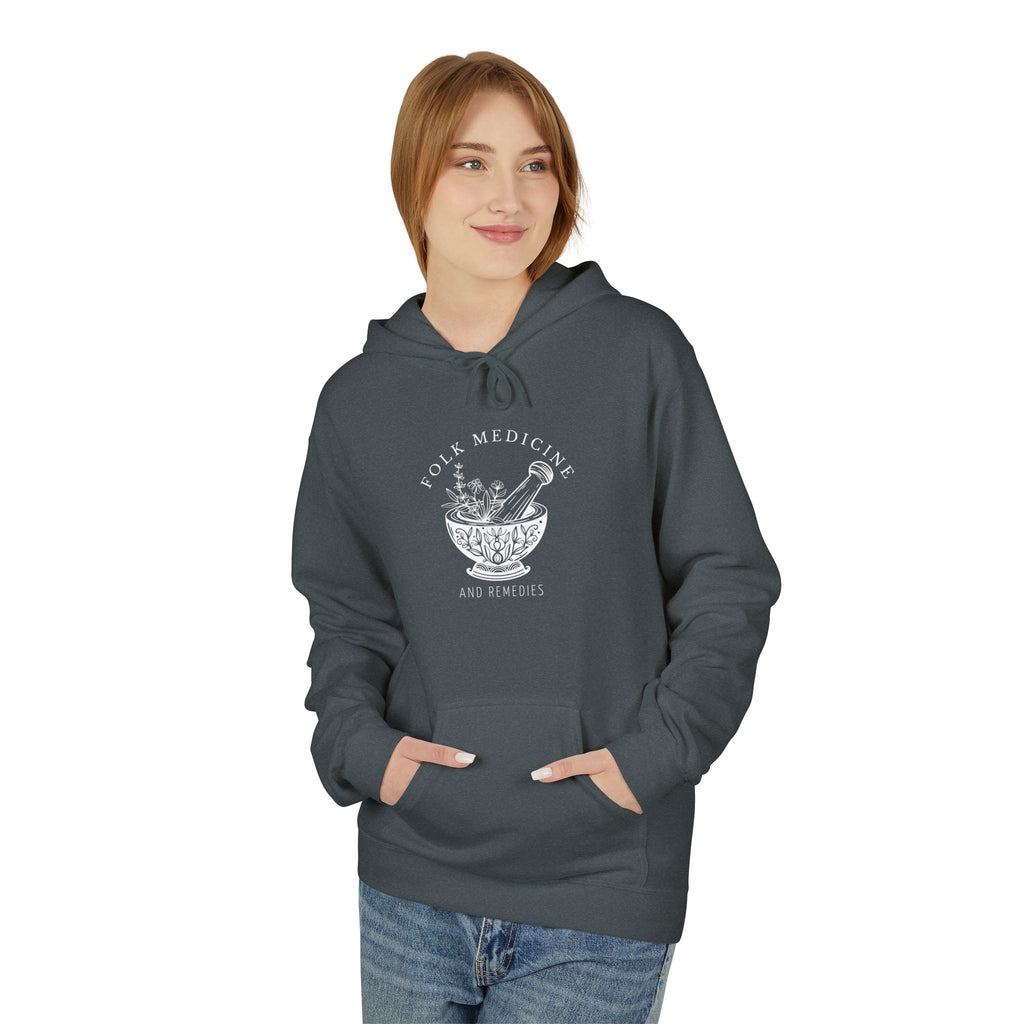 Unisex Hoodie, White Logo