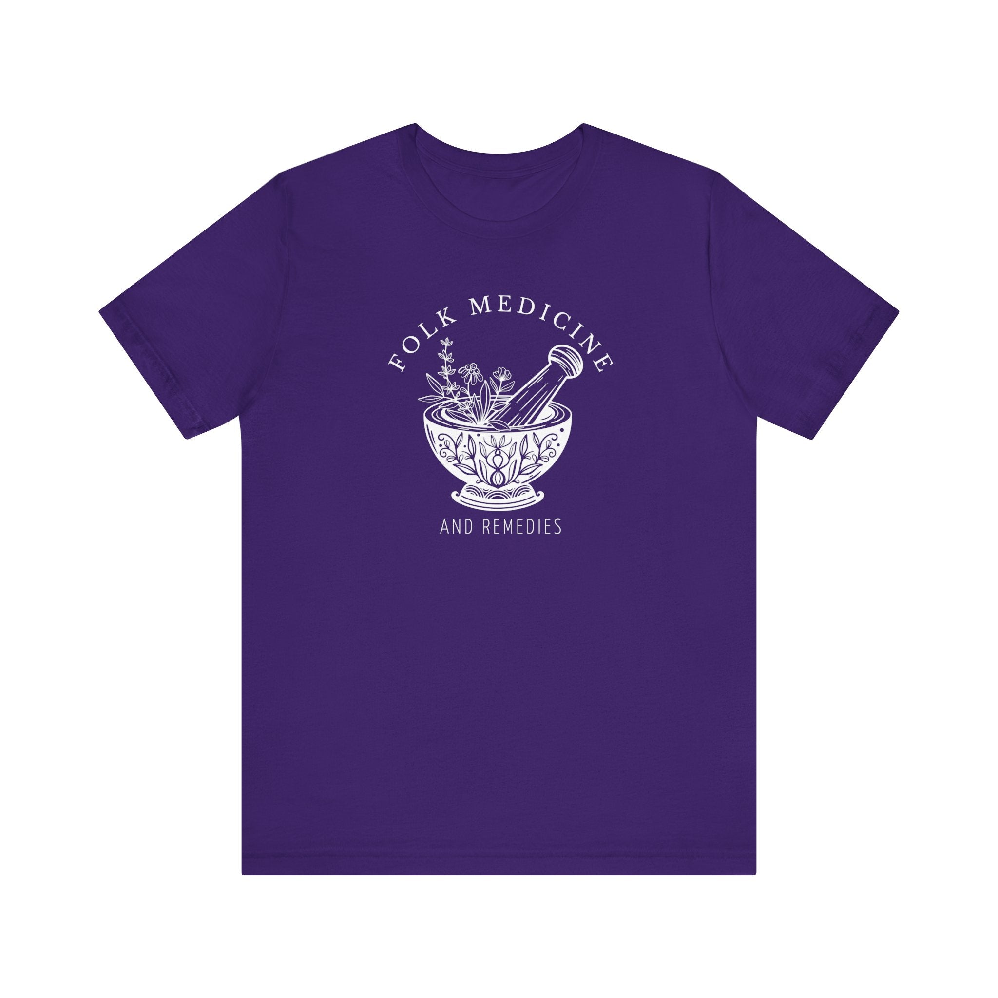Unisex Short Sleeve T-Shirt, White Logo