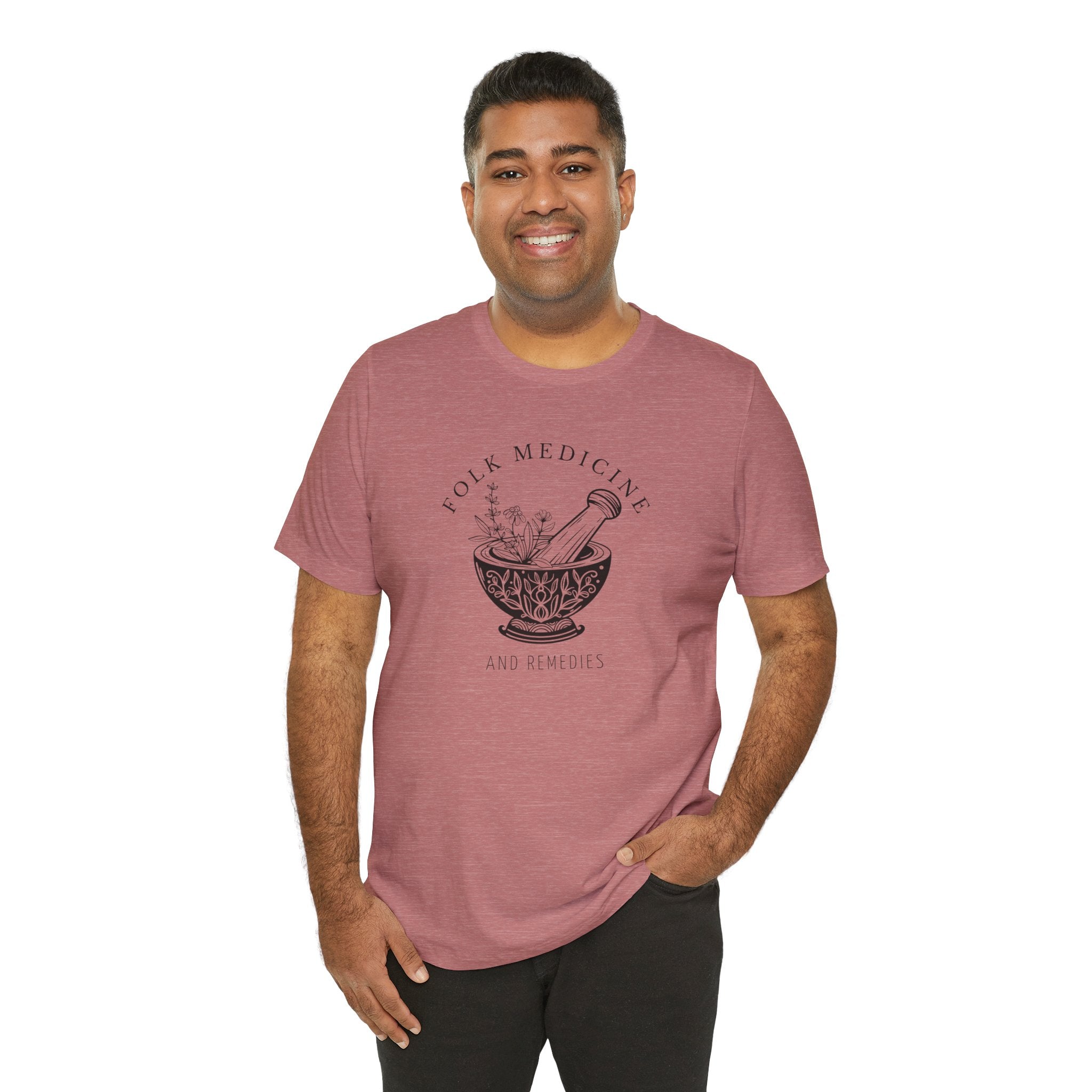 Unisex Short Sleeve T-Shirt, Black Logo