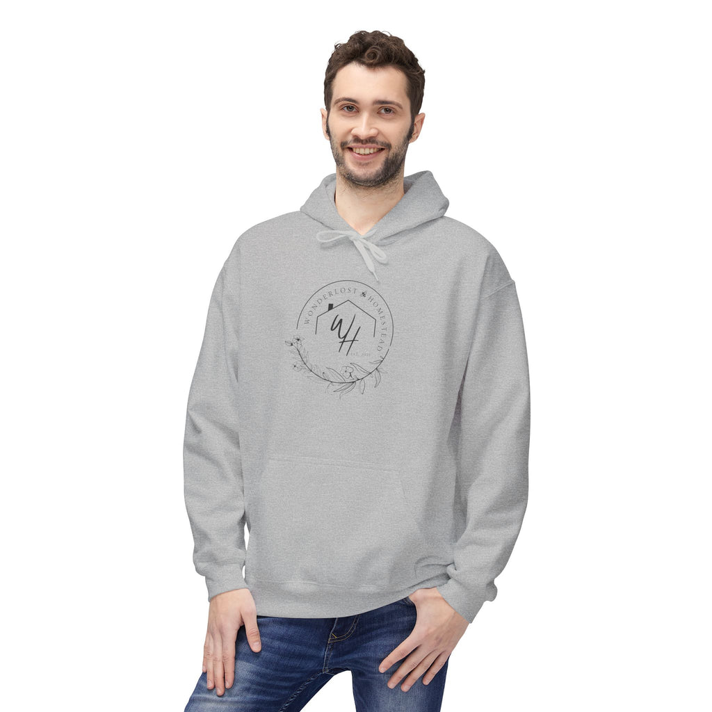 Unisex Hoodie, Black Logo